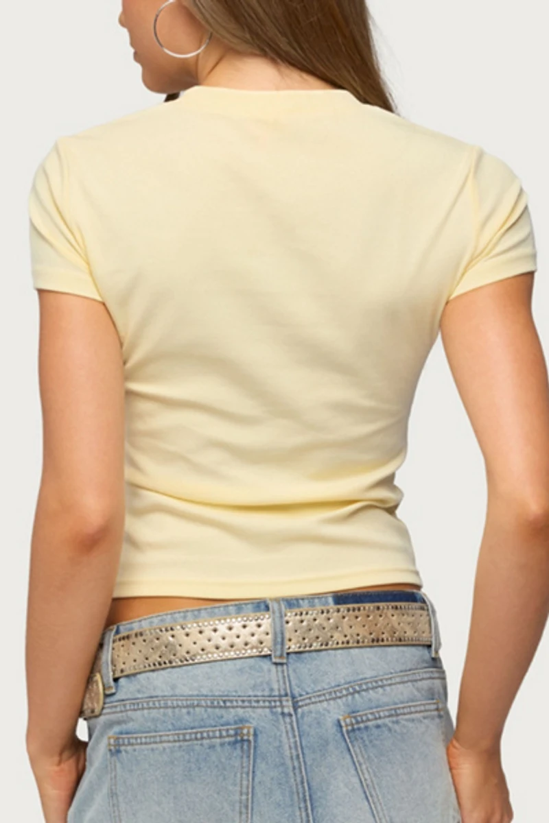 Edikted Brunette T Shirt