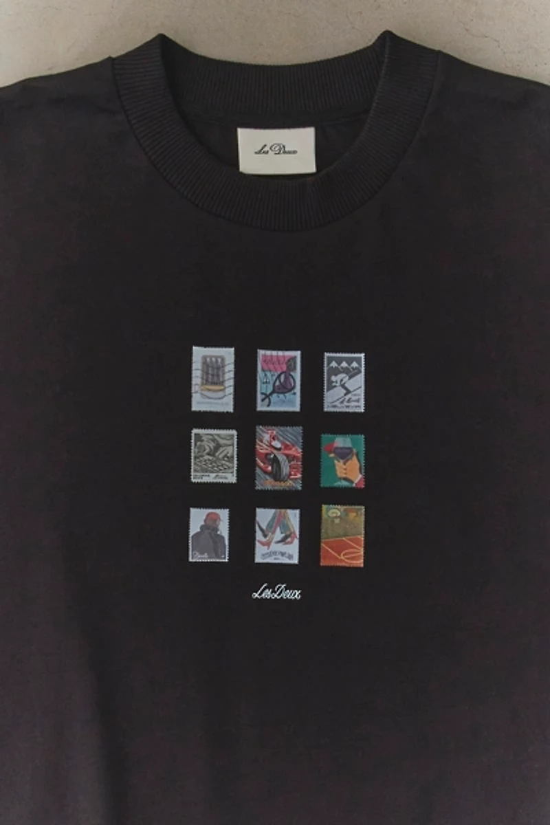 Les Deux Stamp Graphic Tee