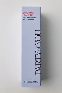 Party Of You Cryo When I Want To Depuffing Face & Eye Roll-On Serum