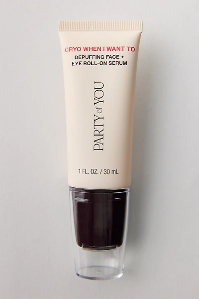 Party Of You Cryo When I Want To Depuffing Face & Eye Roll-On Serum