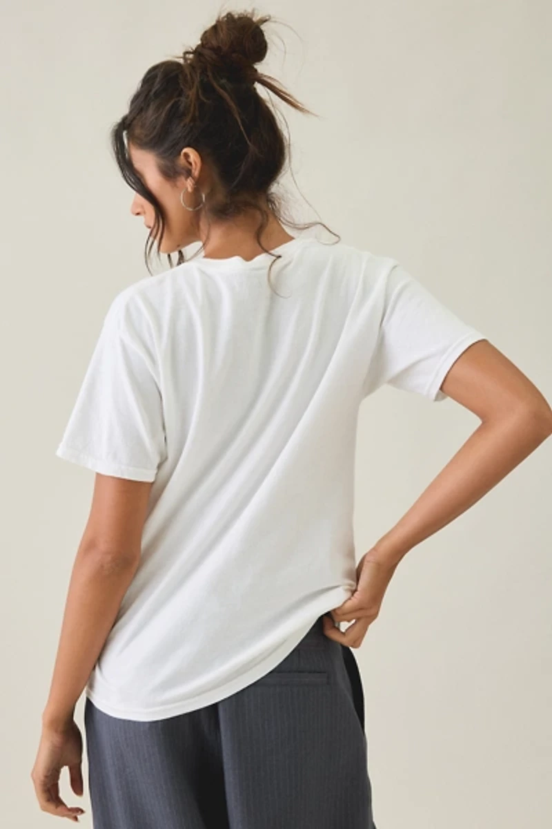 Unbothered Cat Graphic Cotton Tee