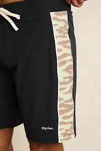 Rhythm Leo Camo Swim Trunks