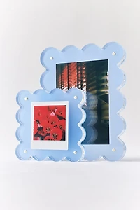 Tart By Taylor Scalloped Acrylic Mini Picture Frame