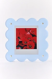 Tart By Taylor Scalloped Acrylic Mini Picture Frame