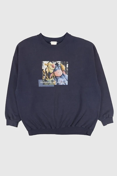 Vintage Tigger and Eeyore Crewneck Sweatshirt