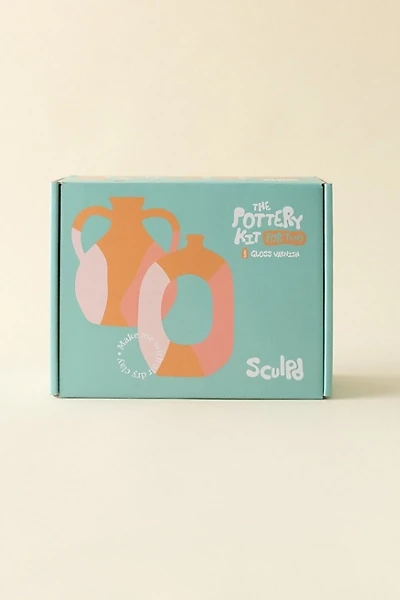 Sculpd Air-Dry Clay DIY Pottery Kit