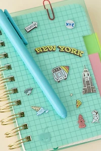 New York City Glitter Holographic Sticker Sheet