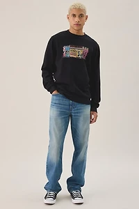 Les Deux Market Graphic Crew Neck Sweatshirt