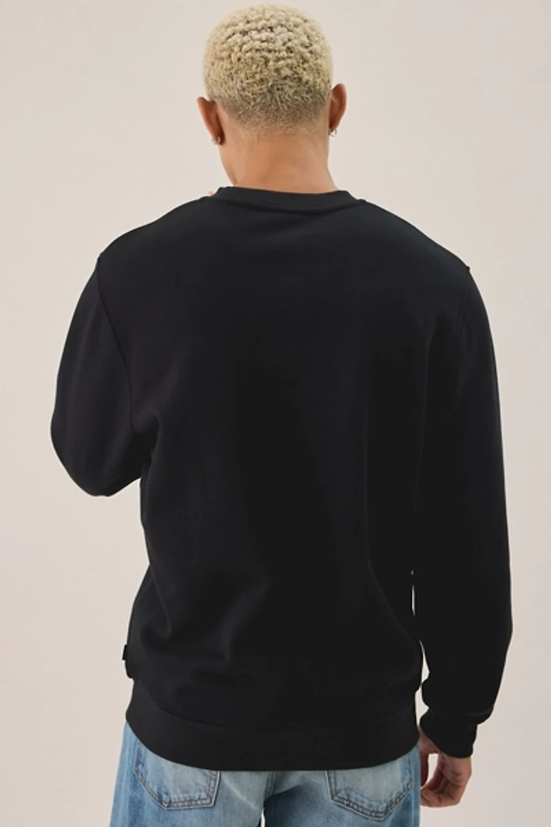 Les Deux Market Graphic Crew Neck Sweatshirt