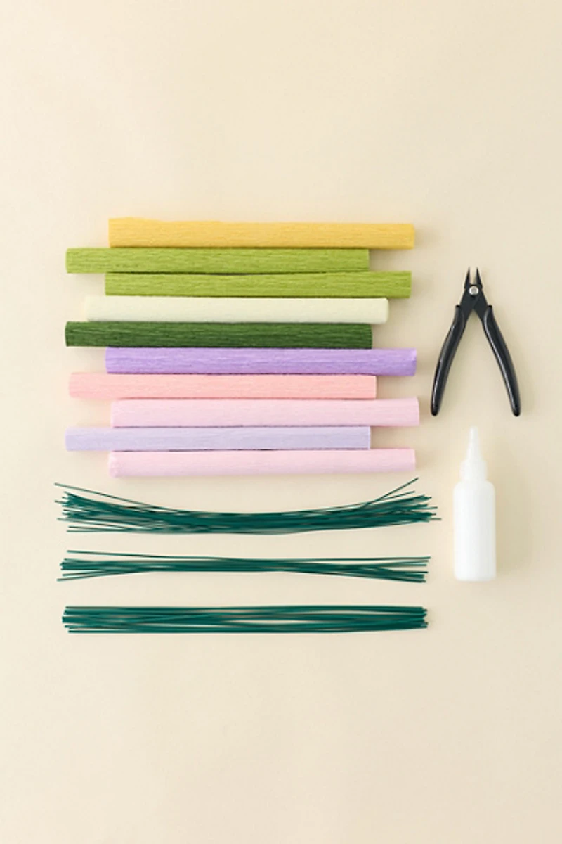 PRINTWORKS Crepe Paper Flower Craft Set