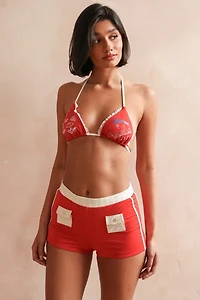 Dippin Daisys Chez Black Swim Shorts