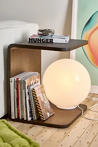Carrie Wood C-Side Table