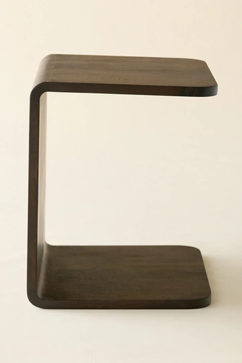 Carrie Wood C-Side Table