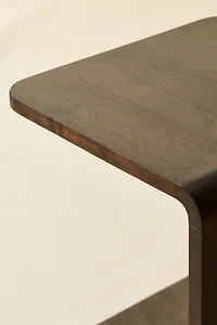 Carrie Wood C-Side Table