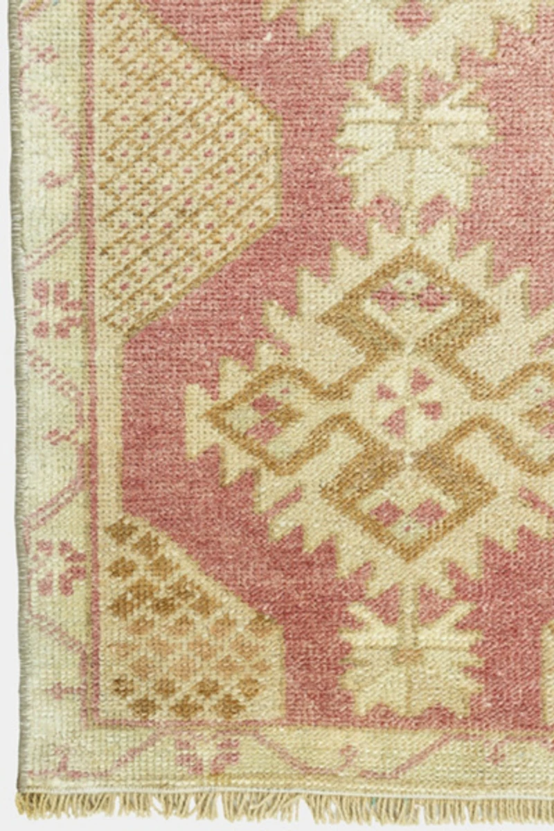 Vintage Turkish Mini Rug No. 745