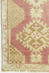 Vintage Turkish Mini Rug No. 745