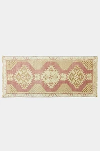Vintage Turkish Mini Rug No. 745