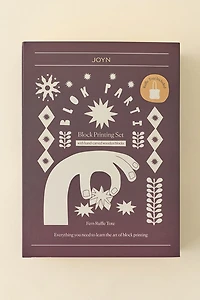 JOYN DIY Ruffle Tote Bag Block Printing Set