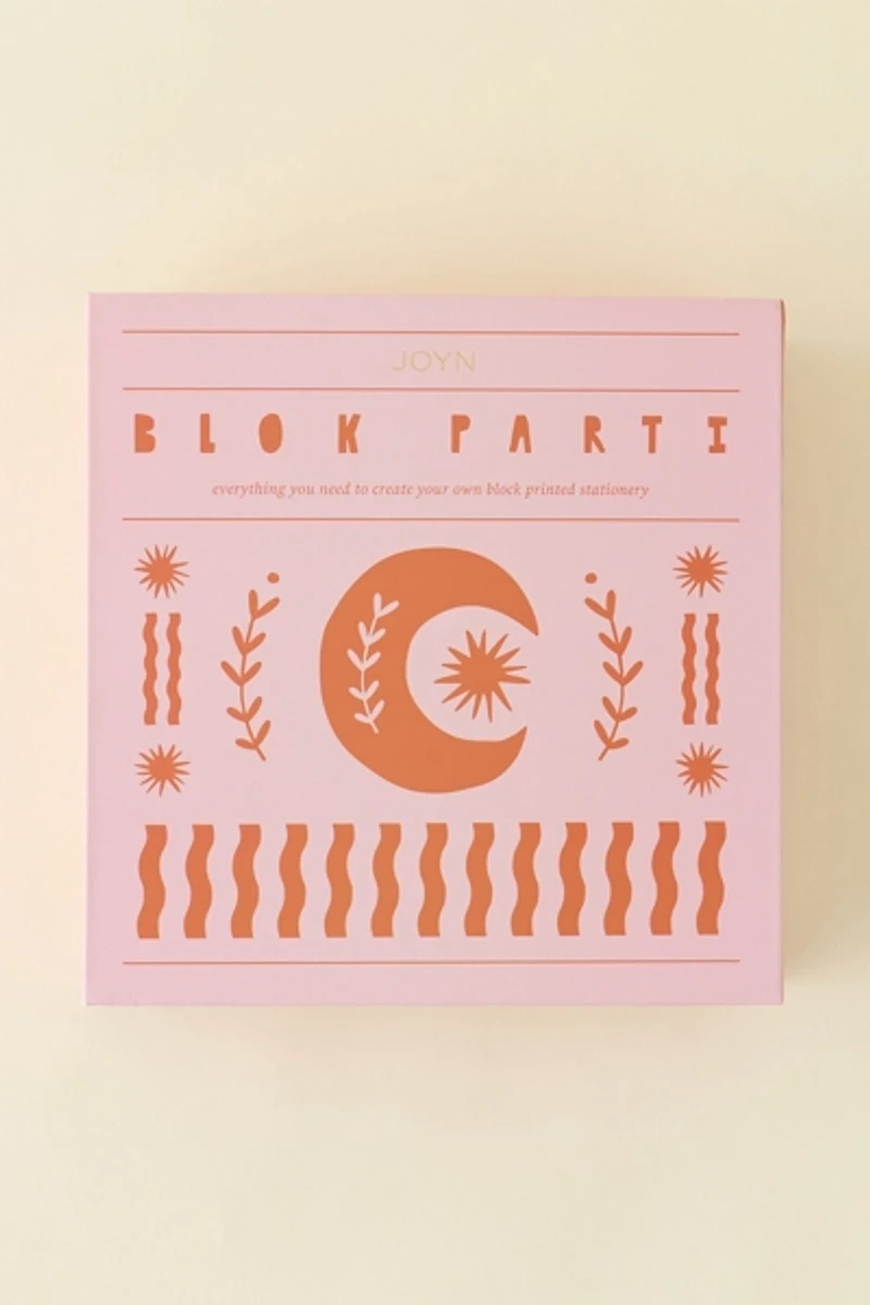 JOYN DIY Block Printing Stationery Set