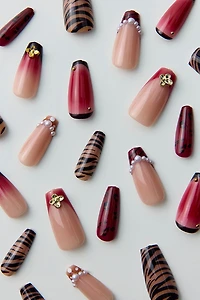 Never Have I Ever X KATSEYE WILD Press-On Faux Nail Set
