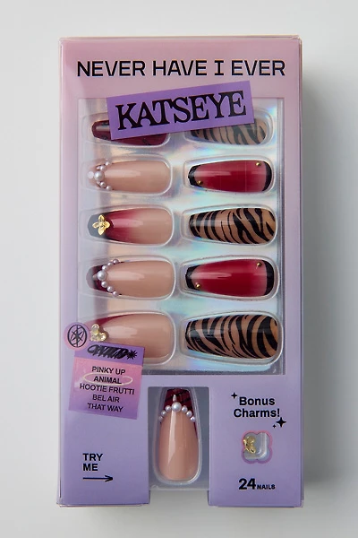 Never Have I Ever X KATSEYE WILD Press-On Faux Nail Set