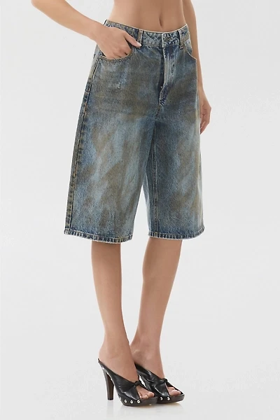 AFRM Derby Dusty Tint Low-Rise Baggy Jorts