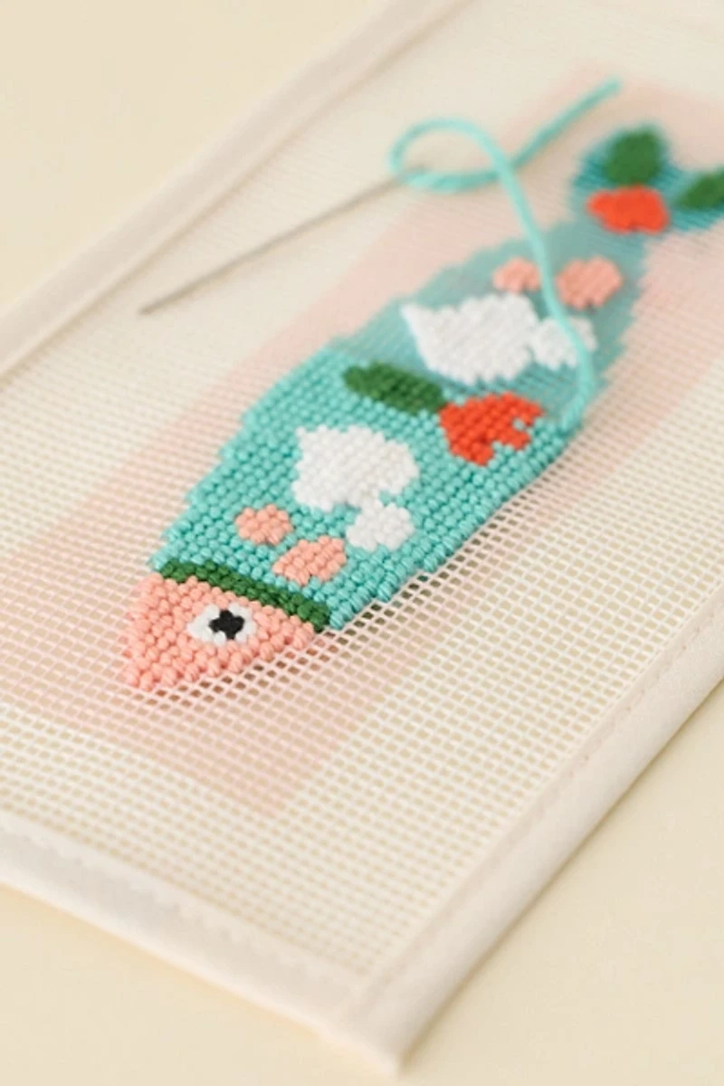 Unwind Studio DIY Needlepoint Bookmark Craft Kit