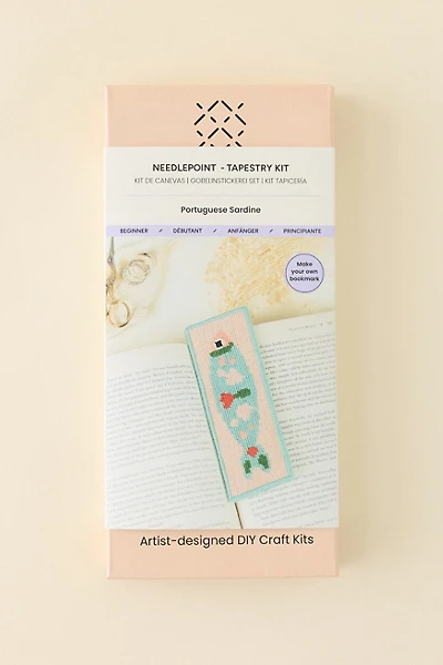 Unwind Studio DIY Needlepoint Bookmark Craft Kit