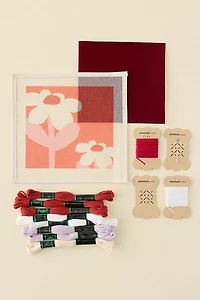 Unwind Studio DIY Sunny Sunday Sunglasses Case Needlepoint Craft Kit