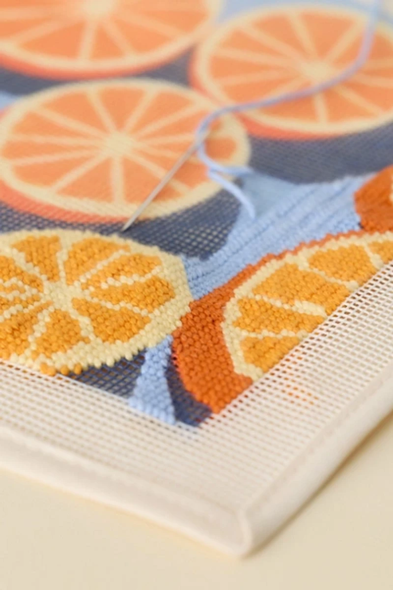 Unwind Studio DIY Agrumes Needlepoint Craft Kit