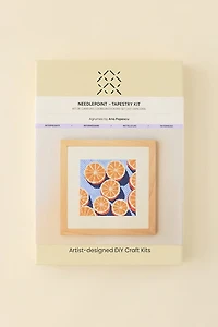 Unwind Studio DIY Agrumes Needlepoint Craft Kit