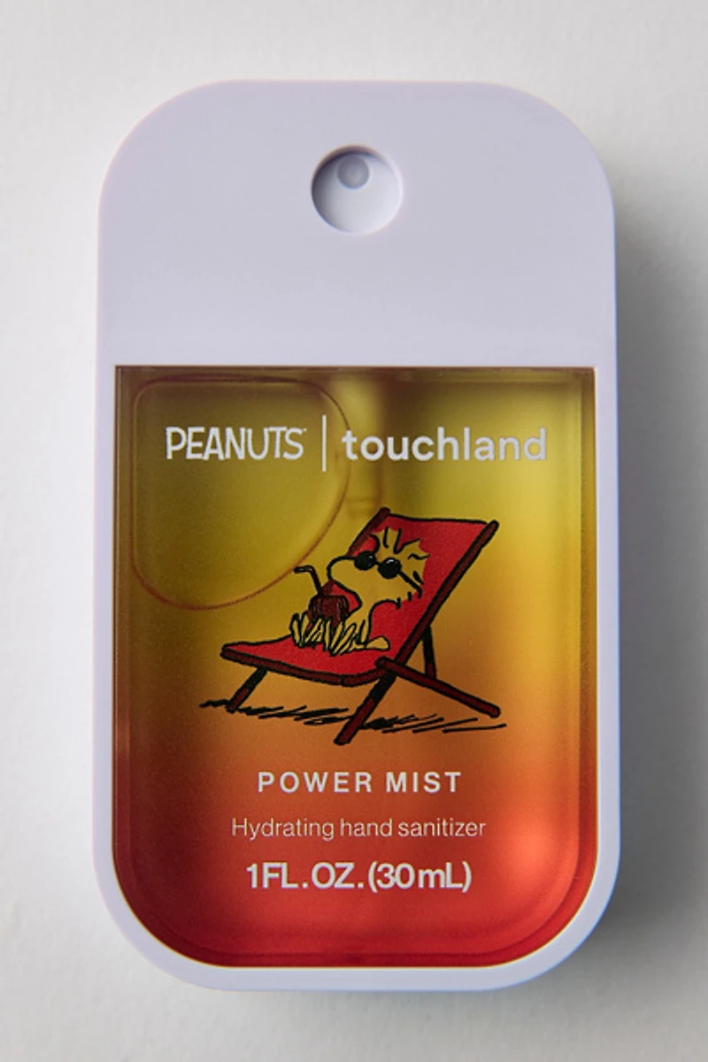 Touchland X Peanuts Power Mist Hydrating Hand Sanitizer Spray
