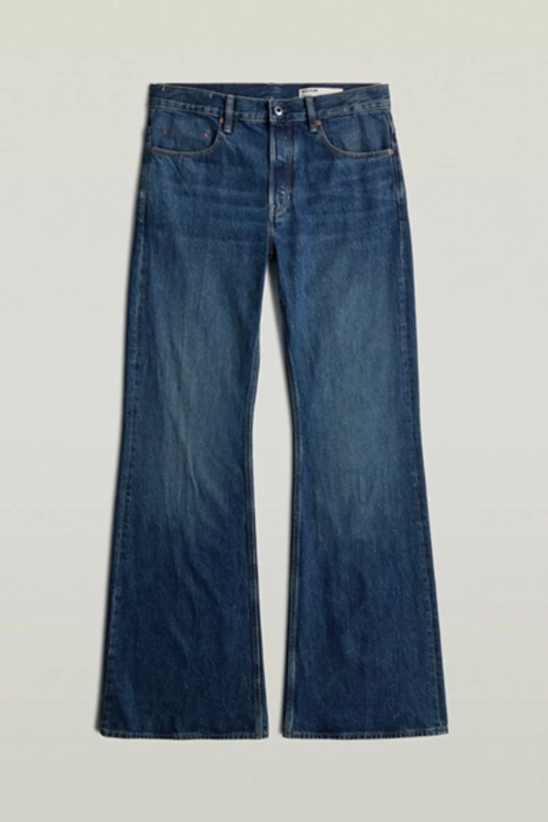 G-Star Triple A Ripped Flare Jeans