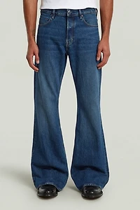 G-Star Triple A Ripped Flare Jeans