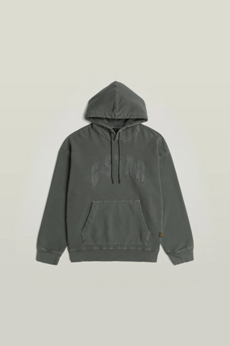 G-Star Applique Relaxed Hoodie Sweater