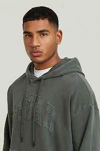 G-Star Applique Relaxed Hoodie Sweater