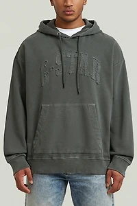 G-Star Applique Relaxed Hoodie Sweater