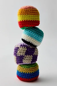 Striped Hacky Sack