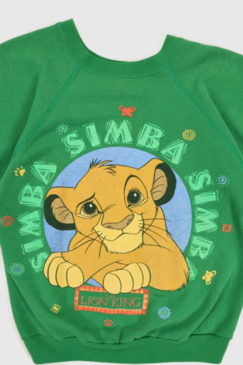 Vintage Lion King Simba Crewneck