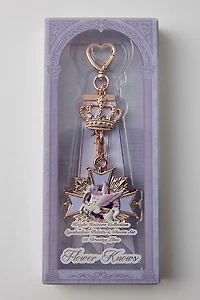 Flower Knows Knight Unicorn Collection Eyeshadow Palette & Bag Charm
