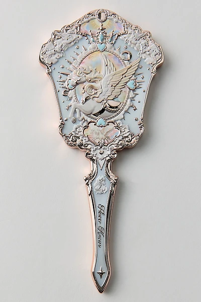 Flower Knows Knight Unicorn Collection Handheld Mirror