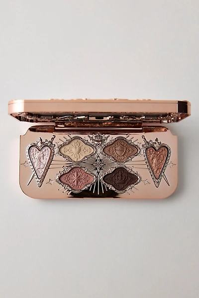 Flower Knows Knight Unicorn Collection 6-Color Satin Makeup Palette