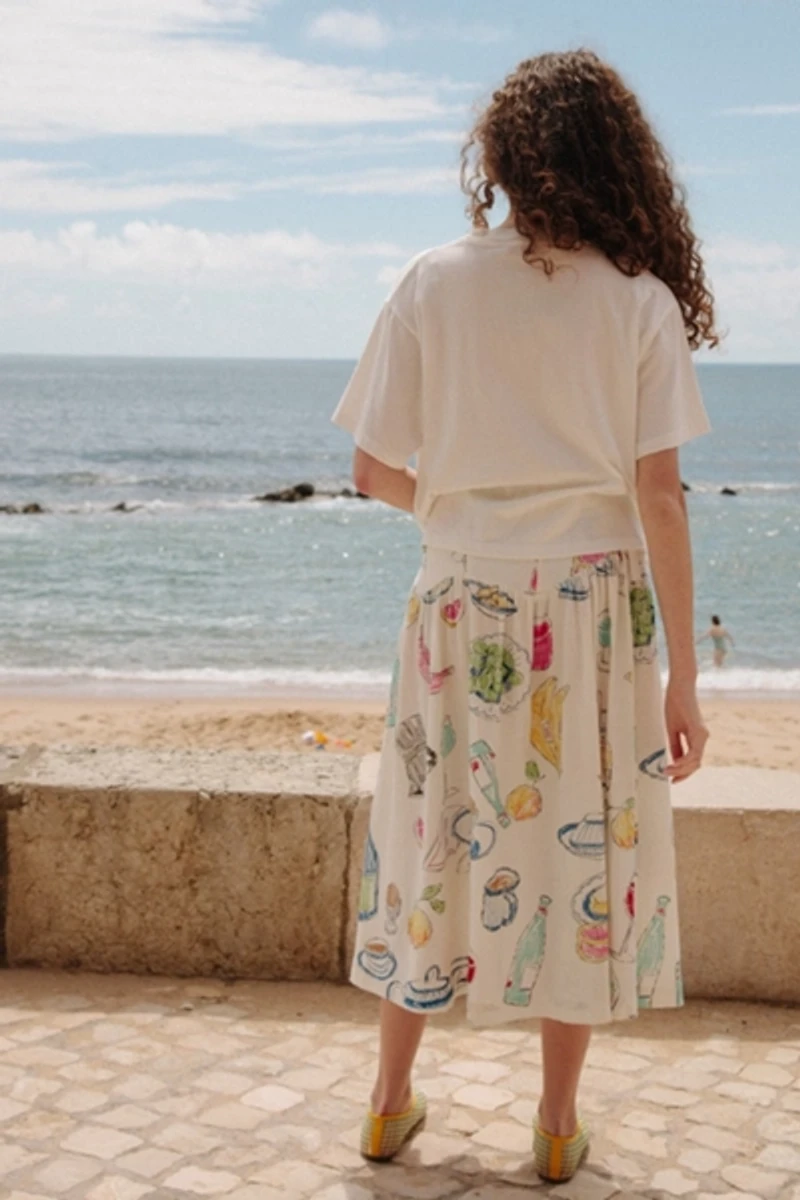 Lisa Says Gah Penny Midi Skirt