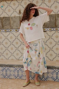 Lisa Says Gah Penny Midi Skirt