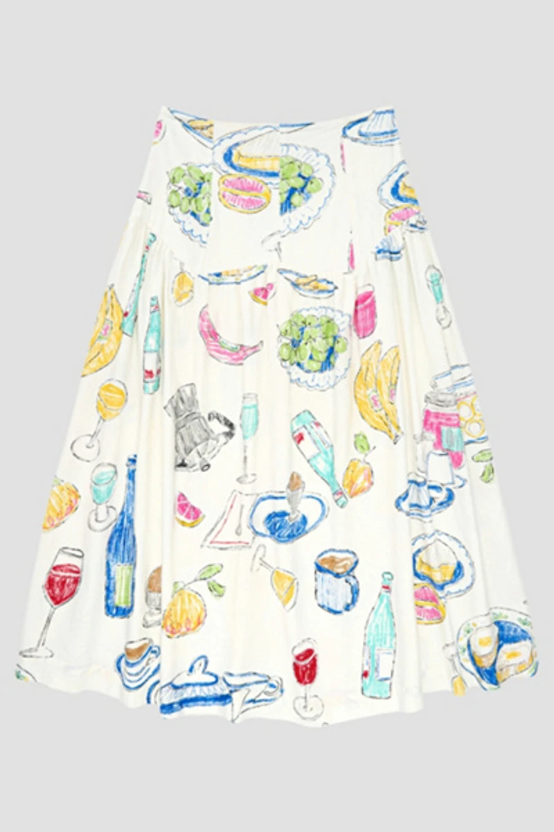 Lisa Says Gah Penny Midi Skirt