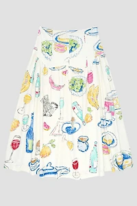 Lisa Says Gah Penny Midi Skirt