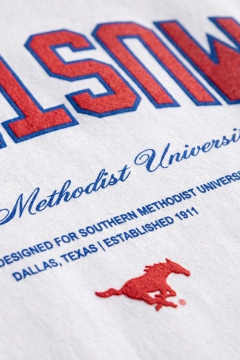 Upside SMU Mustangs Oversized Tee