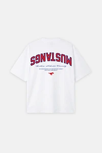 Upside SMU Mustangs Oversized Tee