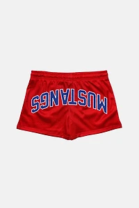 Upside SMU Mustangs Mesh Mini Shorts