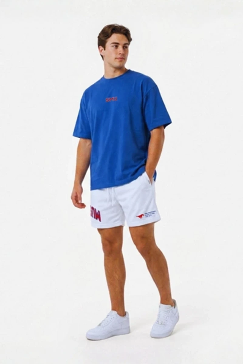 Upside SMU Mustangs Mesh Shorts